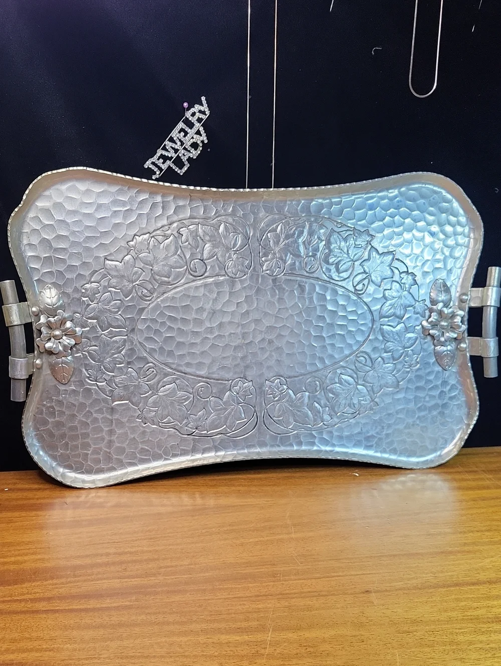Vintage Hammer Ivy Serving Tray